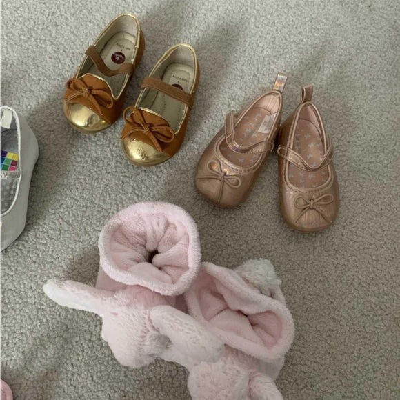 Baby girl dress shoes sandal ballorina  size 3 and 4 - Picture 5 of 5